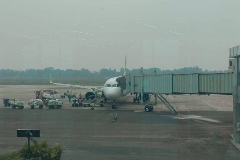 Palangka Raya Siapkan Bus ke Bandara Syamsudin Noor bagi Penumpang Terdampak Asap