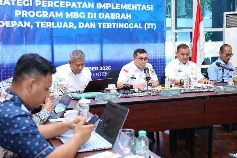 BNPP dan BSKDN Susun Strategi Percepat Program MBG di Wilayah 3T