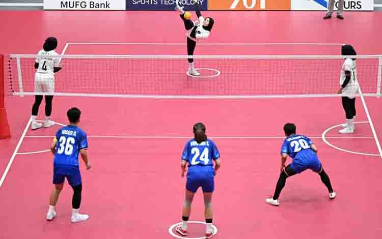 Indonesia Raih Perunggu Sepak Takraw Beregu Putri Asian Games