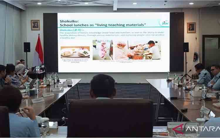 BGN dan JICA bekerja sama mengembangkan shokoiku untuk meningkatkan kualitas Satuan Pelayanan Pemenuhan Gizi (SPPG) sekaligus memperkaya pengalaman siswa akan Program Makan Bergizi Gratis (MBG). ANTARA/HO-Kemendukbangga/BKKBN.
