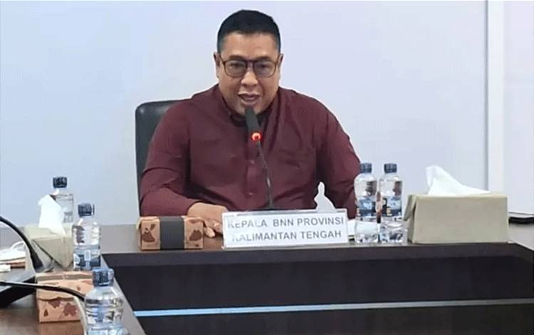 BNNP Kalteng Bahas Pembentukan BNNK Barito Timur