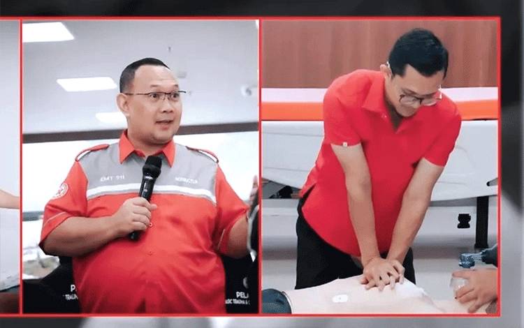 BTCLS RSUD Hanau Latih Nakes Tangani Kondisi Kritis Secara Sistematis