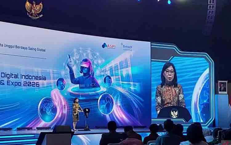 Deputi Gubernur Bank Indonesia Filianingsih Hendarta dalam acara FEKDI x IFSE 2026, di Jakarta, Sabtu (26/9/2026) (ANTARA/Fitra Ashari)