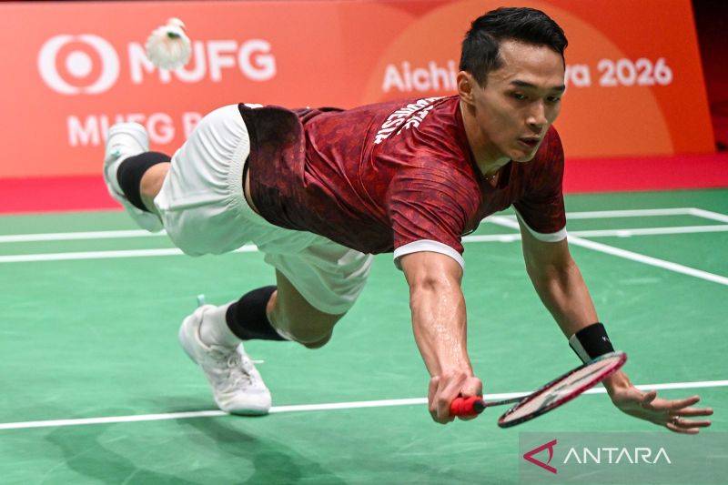 Tidur Hanya 5,5 Jam, Tenaga Jonatan Habis di Perempat Final Asian Games 2026