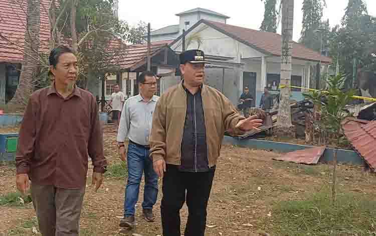Bupati Kotim Berharap Pembangunan SMAN 1 Cempaga yang Terbakar Dianggarkan 2027