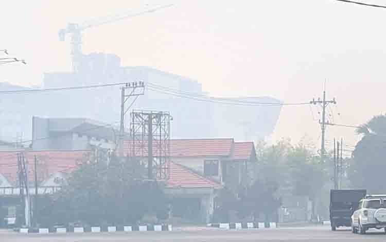 Kabut Asap Karhutla Kalteng, Masyarakat Diminta Batasi Aktivitas di Luar Ruangan
