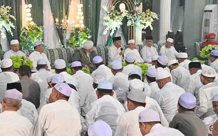 Maulid Nabi, Agustiar Sabran Ajak Jemaah Peduli Lingkungan dan Cegah Karhutla