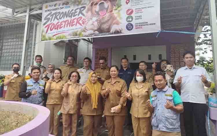 Vaksinasi Rabies Serentak Digelar di Kalteng