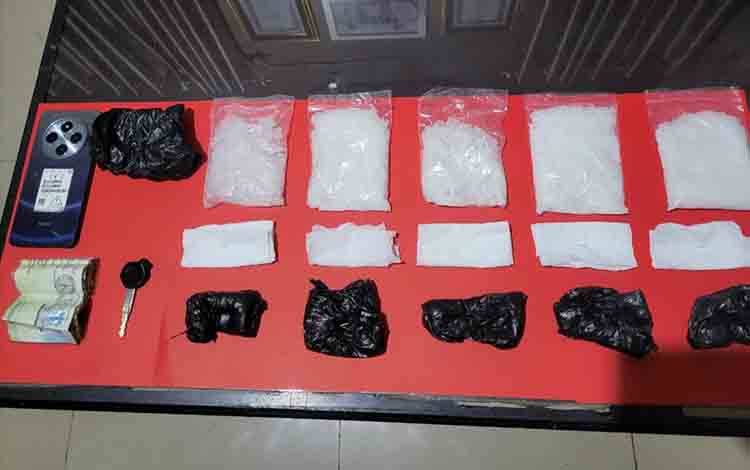 Ditresnarkoba Polda Kalteng Ringkus 2 Pengedar, 502,22 Gram Sabu Diamankan
