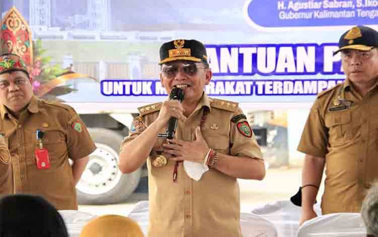 Gubernur Agustiar: Kebutuhan Pangan, Kesehatan dan Pendidikan Warga Jadi Perhatian