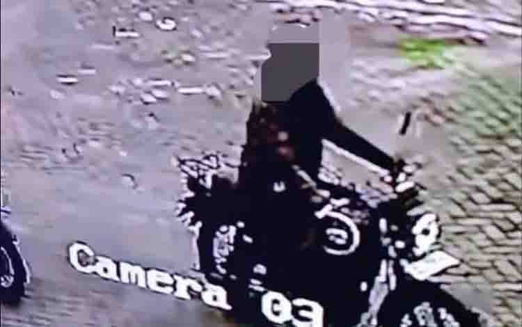 Terekam CCTV, Pelaku Pencurian Motor di Banjarmasin Ditangkap Polisi