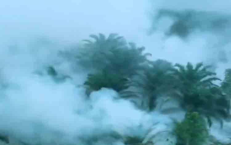 Helikopter Water Bombing Tak Maksimal Padamkan Karhutla Kotim Akibat Kabut Asap
