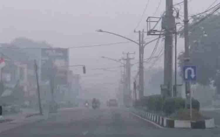 Kualitas Udara di Sejumlah Wilayah Kalteng Capai Level Berbahaya