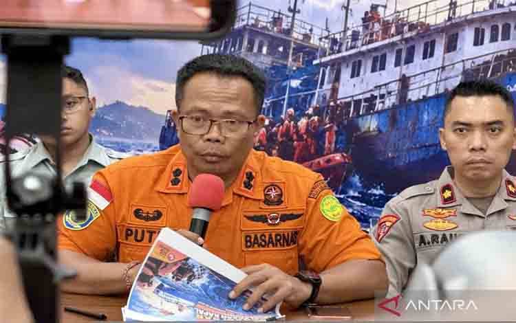 Tim SAR Sisir Lagi Perairan Kalteng Usai Temuan 4 Korban KM Virgo