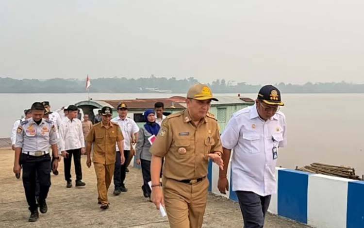 BPTD Kalteng Siapkan Pengoperasian Pelabuhan Sungai Maliku-Badirih