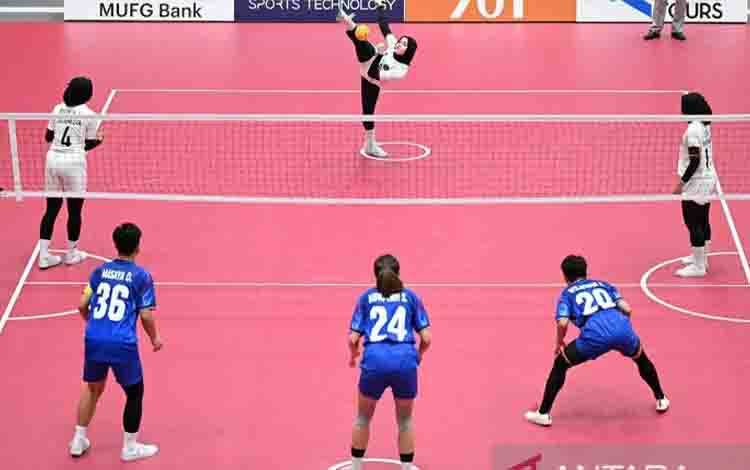 Tim Kuadran Putri Ingin Lebih Tenang Hadapi Semifinal Sepak Takraw