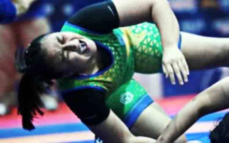 Langkah Varadisa Septi Terhenti di Perempat Final Gulat Putri