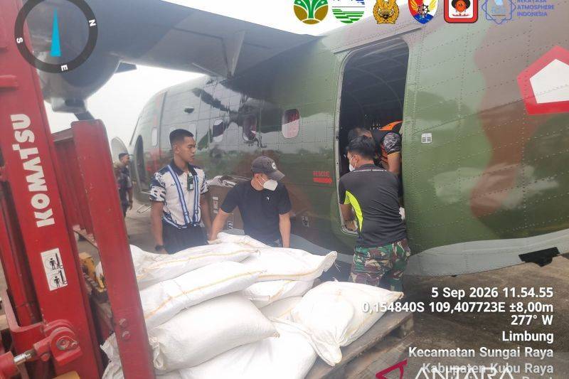 Udara Palangka Raya Masih Berbahaya, Minim Awan Jadi Tantangan Modifikasi Cuaca