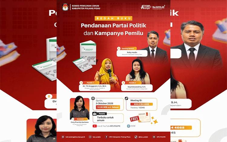 KPU Pulang Pisau Buka Diskusi Transparansi Dana Politik dan Kampanye