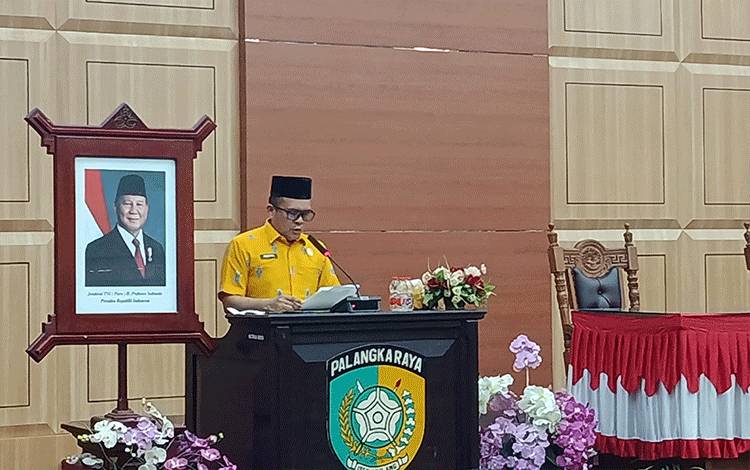 Jubir DPRD Palangka Raya Sampaikan Rencana Kerja Tahun 2027