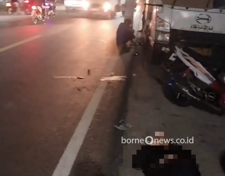 Kecelakaan di Jalan Pati Rumbih Kuala Kapuas, Tiga Orang Dilarikan ke RSUD