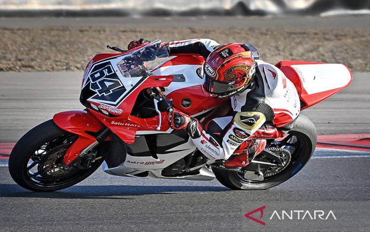 Mario Aji Start ke-21 pada Moto2 Jepang