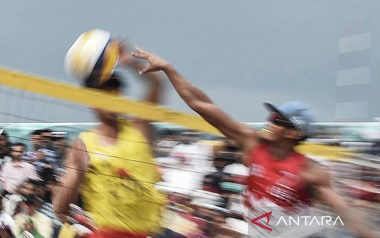 Bintang/Sofyan Segel Medali Perak Voli Pantai Putra