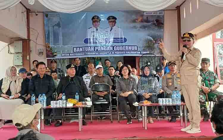 Gubernur Kalteng Sudah Salurkan 2,7 Juta Liter Bantuan Air Bersih di Kotim