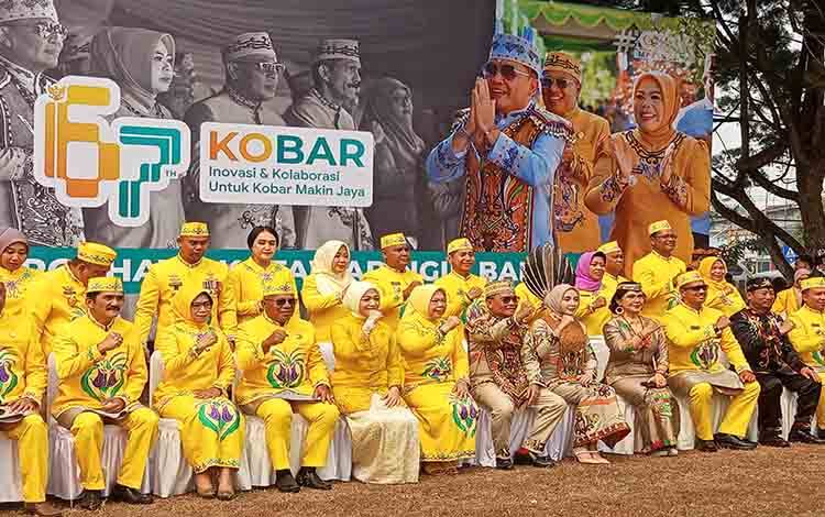 HUT ke 67 Kobar, Gubernur Kalteng Dorong Kolaborasi dan Hadapi Ancaman Karhutla