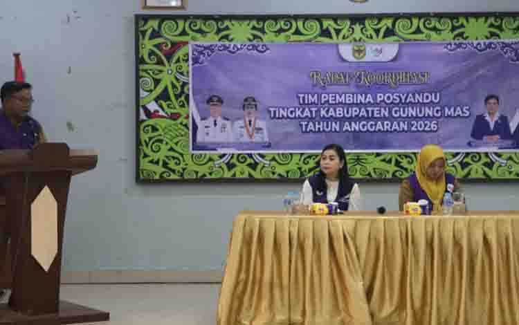Rakor Tim Pembina Posyandu Perkuat Pembinaan Tingkatkan Pelayanan Dasar Masyarakat