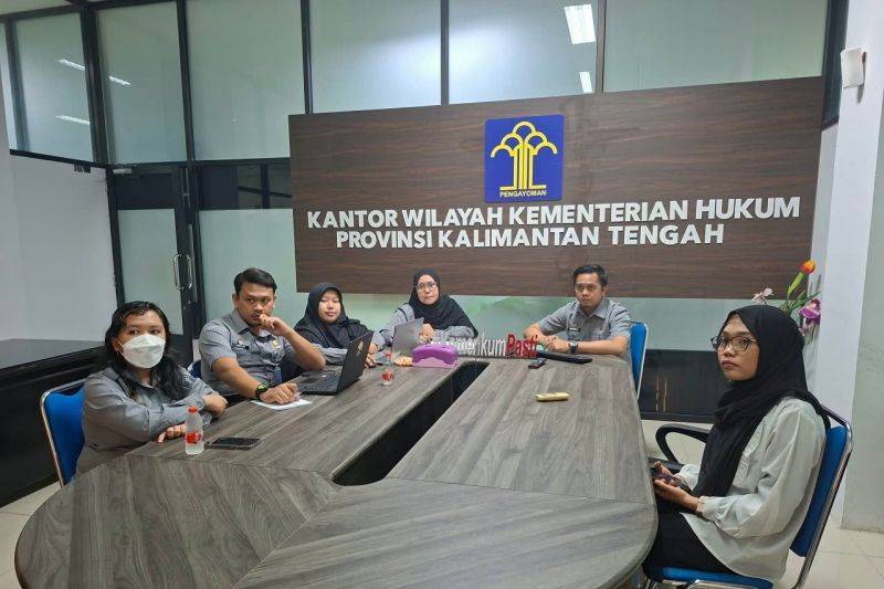Nilai IKPA Kemenkum Kalteng Sempurna, Penyerapan Anggaran Masih Jadi Perhatian
