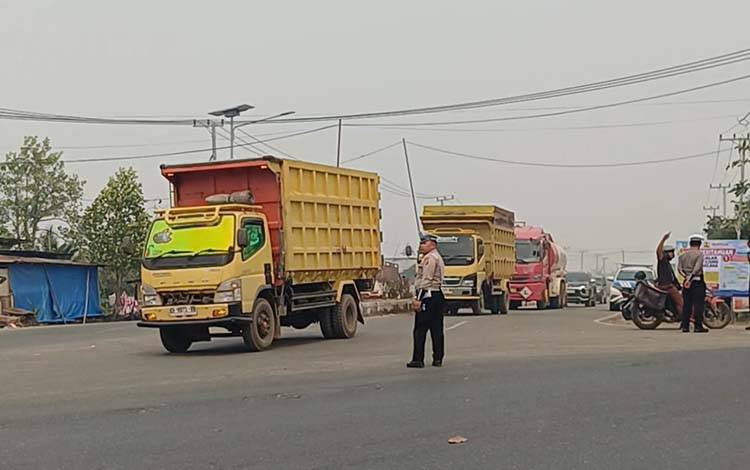 Dishub Kotim Evaluasi Uji Coba Penutupan Jalan Tjilik Riwut Sebelum Ditutup Permanen