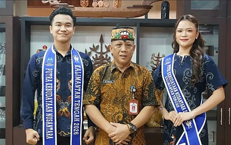 Disbudpar Kalteng Berangkatkan Duta Tambun Bungai ke Ajang Nasional Putra Putri Kebudayaan Nusantara