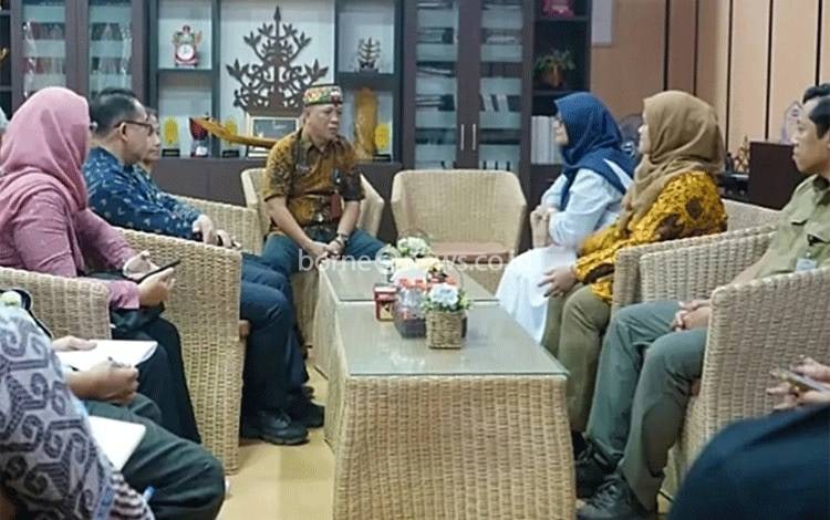 Perkuat Sinergi Pusat dan Daerah, Disbudpar Kalteng Terima Audiensi Sesditjen Balai Pelestarian Kebudayaan