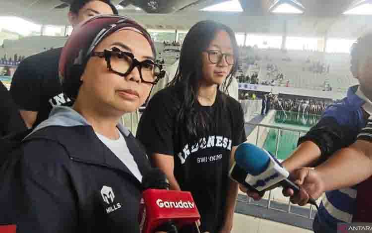 CdM Pantau Kesiapan Perenang Michelle Hadapi Olimpiade Remaja