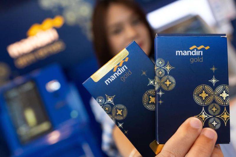 Bank Mandiri Buka Layanan Emas di Livin', Mulai Sekitar Rp50 Ribu