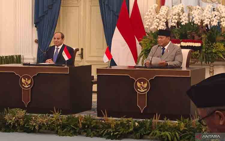 Prabowo - El-Sisi Dorong EPA dan Sambut Pembentukan Dana Investasi