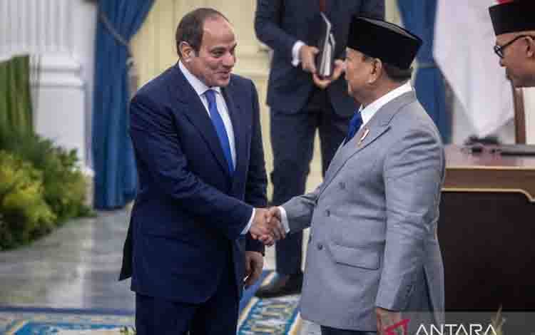 Prabowo dan el-Sisi Tegaskan Dukungan untuk Rekonstruksi Gaza