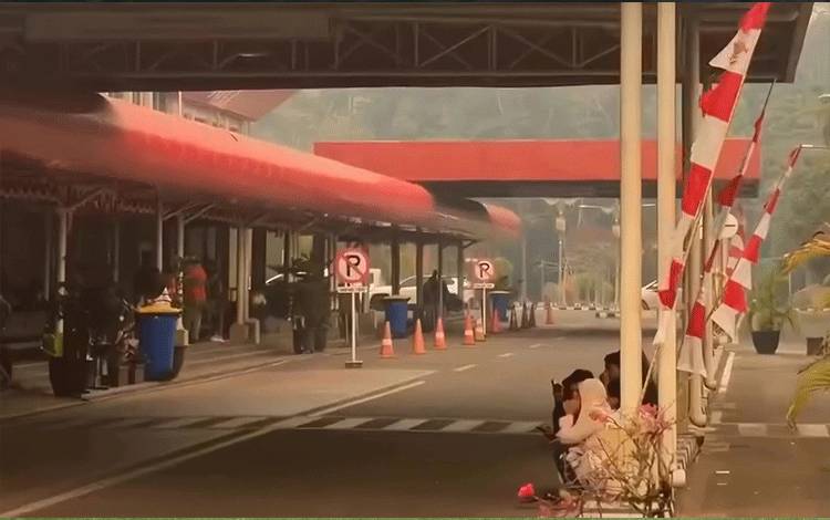 Nam Air Batalkan Penerbangan di Bandara H Asan Sampit hingga 15 Oktober akibat Kabut Asap