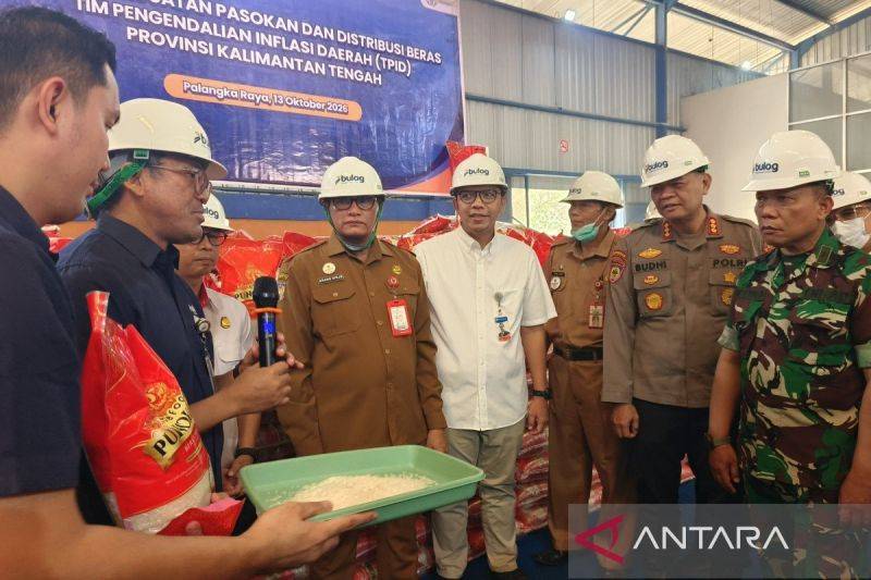 Kalteng Gelontorkan 150 Ton Beras Premium untuk Tekan Harga