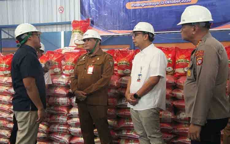 FDP 150 Ton Beras Premium Upaya Kendalikan Inflasi Kalteng