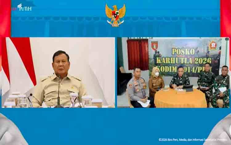 Prabowo Kirim 200 Pompa Air dan 2 Miliar untuk Buat 200 Sumur Bor Atasi Karhutla di Tanjung Puting