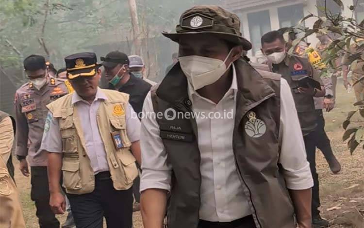 Agustiar Sabran: Kunjungan Menhut Perkuat Kolaborasi Penanganan Karhutla di Kalteng