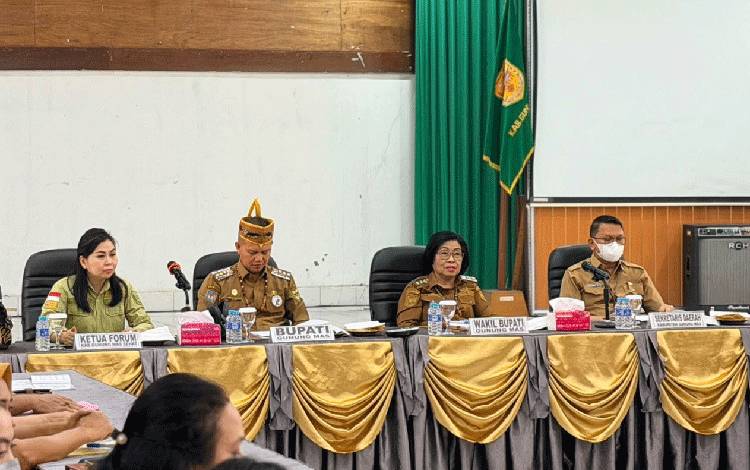 Sekda Gumas Tekankan Beberapa Hal Penting untuk Persiapan Penilaian Kabupaten Sehat 2027