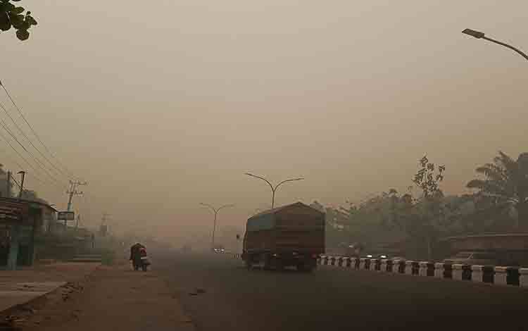 ISPU di Kotim Tembus Diangka 513 dan Masuk Kategori Berbahaya