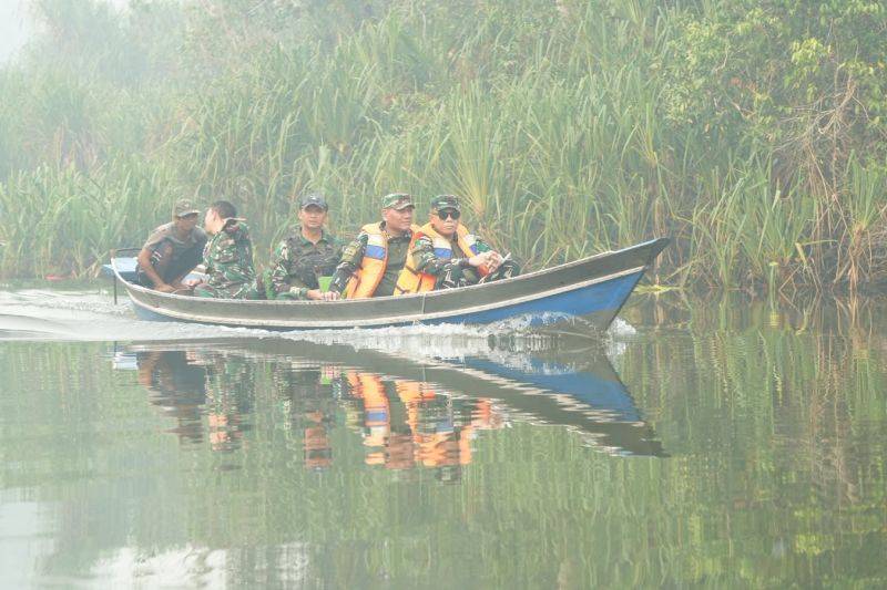 Kodam Tambun Bungai akan Bangun 200 Sumur Bor untuk Penanganan Karhutla di TNTP