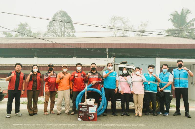Keterbatasan Sumber Air dan Peralatan Jadi Kendala Pemadaman Karhutla di Palangka Raya