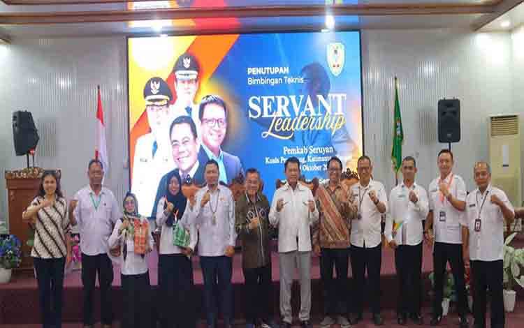 Tutup Pelatihan Servant Leadership, Bupati Seruyan Minta ASN Lebih Kreatif dan Inovatif