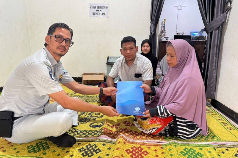 Jasa Raharja Salurkan Santunan Rp3,666 Miliar untuk Korban KM Virgo Transport 8