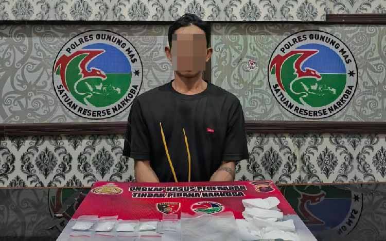 Satresnarkoba Polres Gumas Ungkap Kasus Sabu di Rungan, 18,46 Gram Barang Bukti Disita